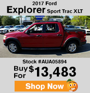 2017 Ford Explorer Sport Trac XLT buy for $13,483