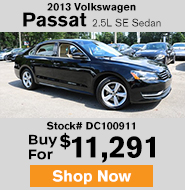 2013 Volkswagen Passat 2.5L SE Sedan