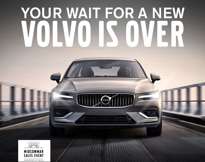 Your Wait For A New Volvo Is Over