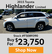 2015 Toyota Highlander Limited buy for $23,750