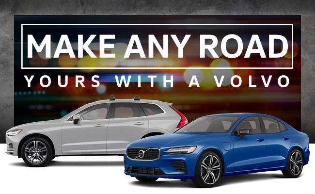make any road yours with a volvo
