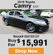 2016 Toyota Camry XSE