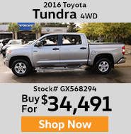 2016 Toyota Tundra 4WD