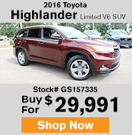 2016 Toyota Highlander Limited V6 SUV