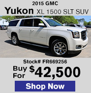 2015 GMC Yukon XL 1500 SLT SUV
