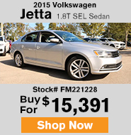 2015 Volkswagen Jetta 1.8T SEL Sedan