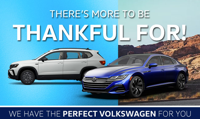 Enhance your Fall in a new Volkswagen - we have the perfect one for you