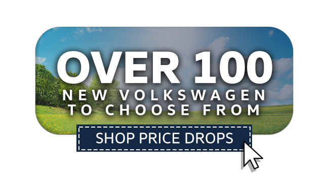 over 100 New Volkswagens to choose from-shop price drops