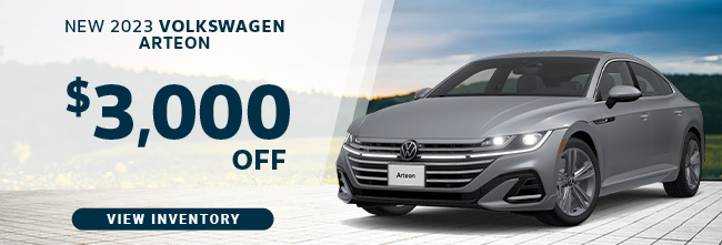 3000 usd off new 2023 vw arteon