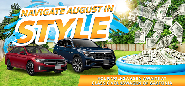 Navigate August in style at Classic Volkswagen Gastonia