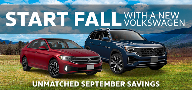 Start Fall with a new Volkswagen at Classic Volkswagen Gastonia