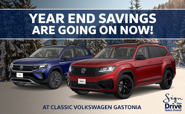 Start Fall with a new Volkswagen at Classic Volkswagen Gastonia