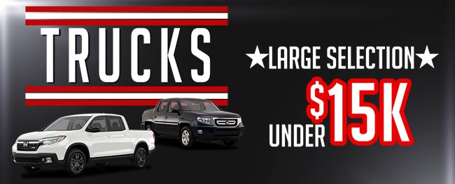 Over 500 SUVs in stock starting under $20K!