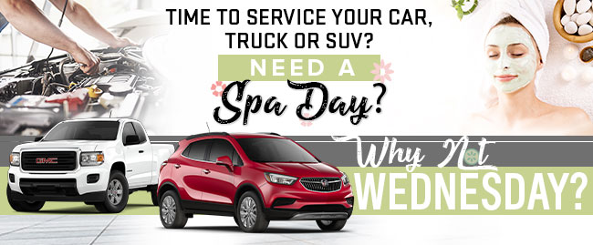 Time To Service Your Car, Truck or SUV? 	Need A Spa Day?