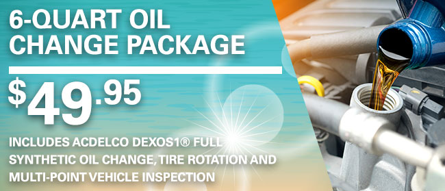 6-Quart Oil Change Package 