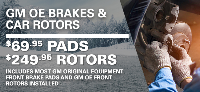 GM OE Brakes & Car Rotors