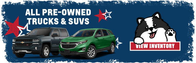 See all pre-owned vehicles on sale and special promotions