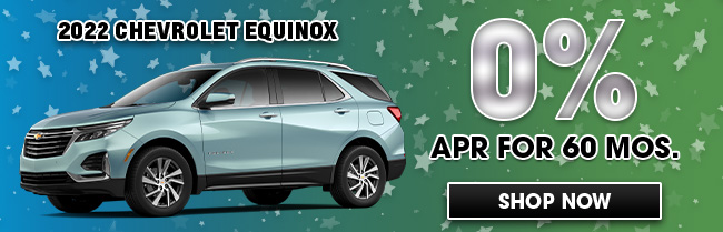 2022 Chevy Equinox special offer on APR
