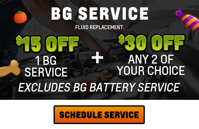 BG Service Fluid replacement