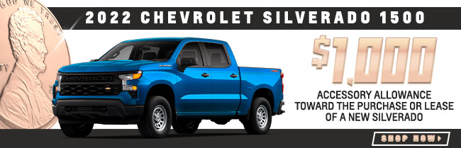 2022 Chevrolet Silverado 1500 special APR offer