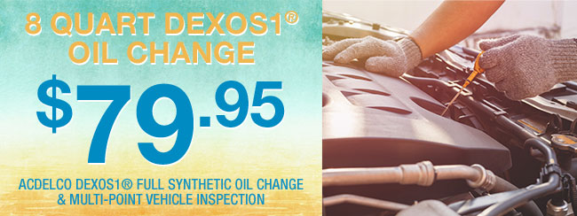 8 Quart DEXOS1® Oil Change