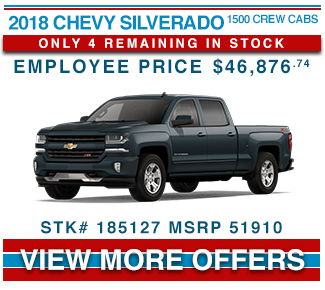 2018 Chevy Silverado 1500 Crew Cabs