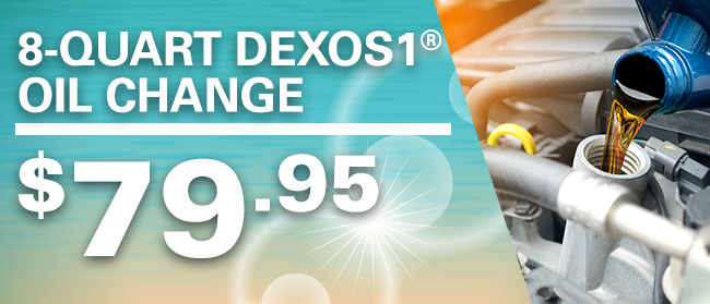 8-Quart DEXOS1® Oil Change