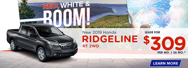 2019 Honda Ridgeline RT 2WD 