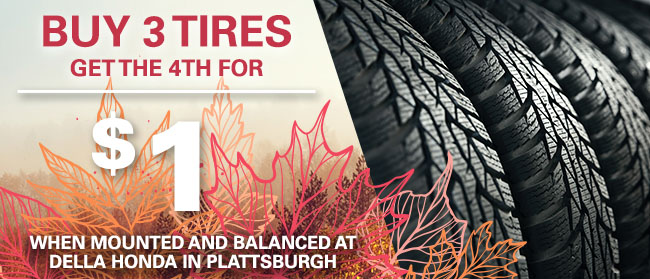 Buy 3 Tires – Get the 4th for $1