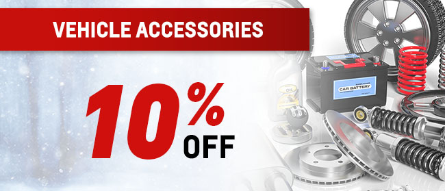 10% Off Vehicle Accessories 