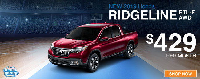 2019 Honda Ridgeline RTL-E AWD