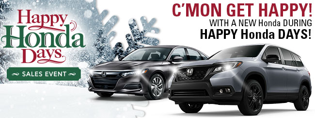 End Of The Year Pricing On New Hondas Starts Now