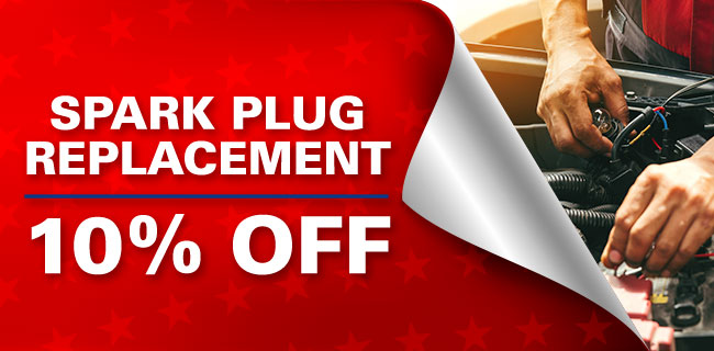 10% Off Spark Plug Replacement