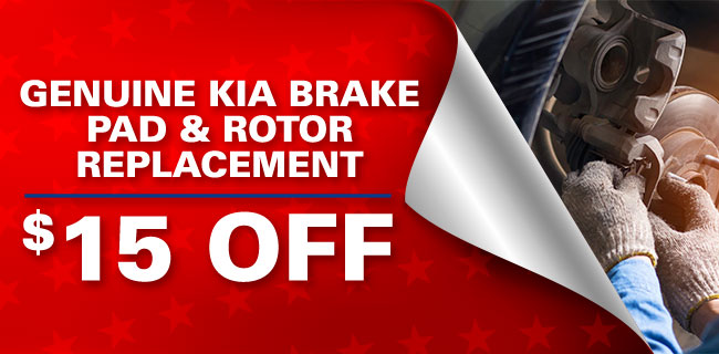 Genuine Kia Brake Pad & Rotor Replacement