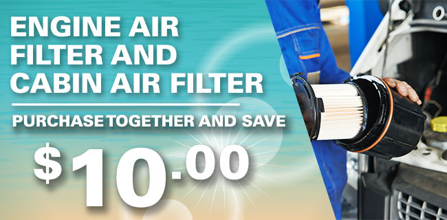 Purchase Engine Air Filter And Cabin Air Filter Together And Save