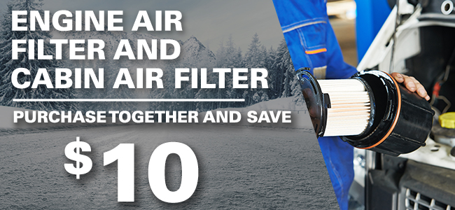 Purchase Engine Air Filter And Cabin Air Filter Together And Save