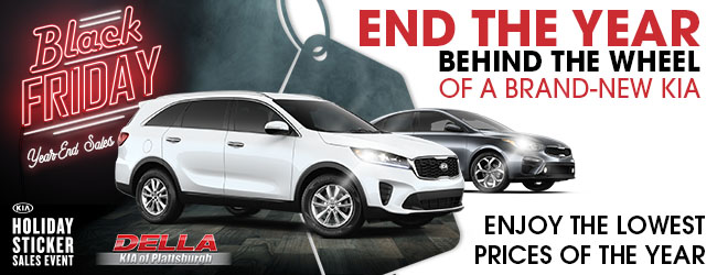 End The Year Behind The Wheel Of A Brand-New Kia