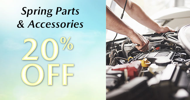 Spring Parts / Accessories Discount 