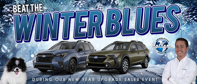 Beat the winter blues - during our New Year Upgrade Sales Event