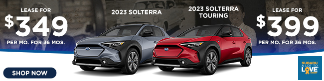 2024 Solterra and Solterra Touring offers