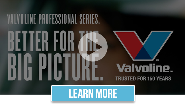 Valvoline Professional series - better for the big picture