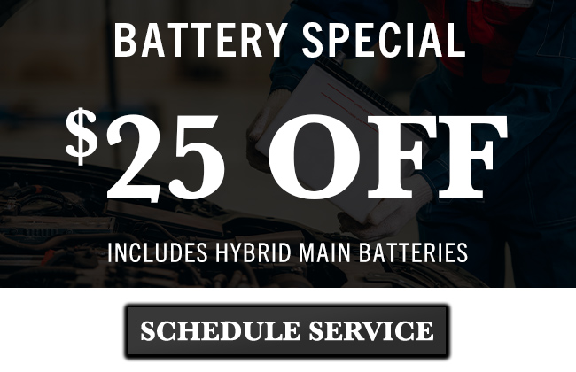Battery Special 25 USD off