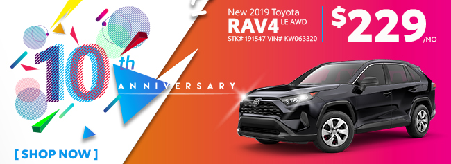 2019 Toyota Rav4 LE AWD