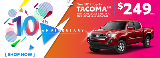 2019 Toyota Tacoma SR5 4WD Double Cab 5’Bed V6 AT