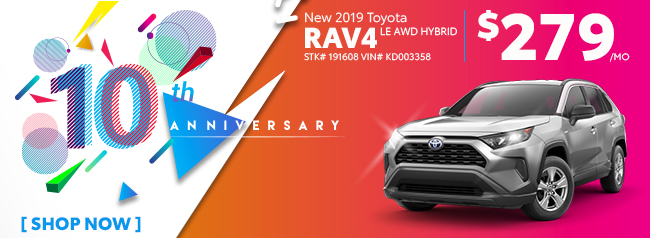 2019 Toyota Rav4 LE Hybrid