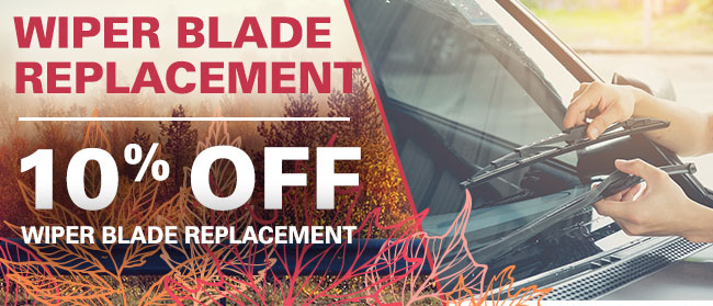 10% Off Wiper Blade Replacement