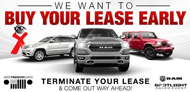 We Want To Buy Your Lease Early