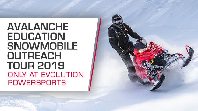 Avalanche Education Snowmobile Outreach Tour 2019