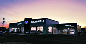 Van Bortel Subaru of Rochester Store Front