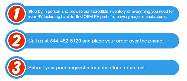 3 Steps to Order Parts